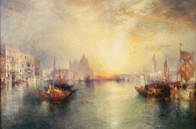 Entrance to the Grand Canal, Venice, 1905 by Thomas Moran